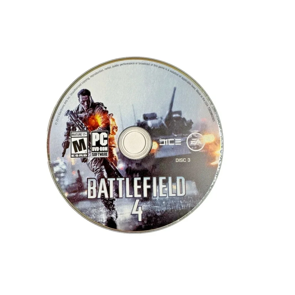 Battlefield 4 With China Rising Expansion Pack PC Disc 2 & 3 ONLY PC Game 2013